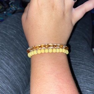 Handmade two part bracelet